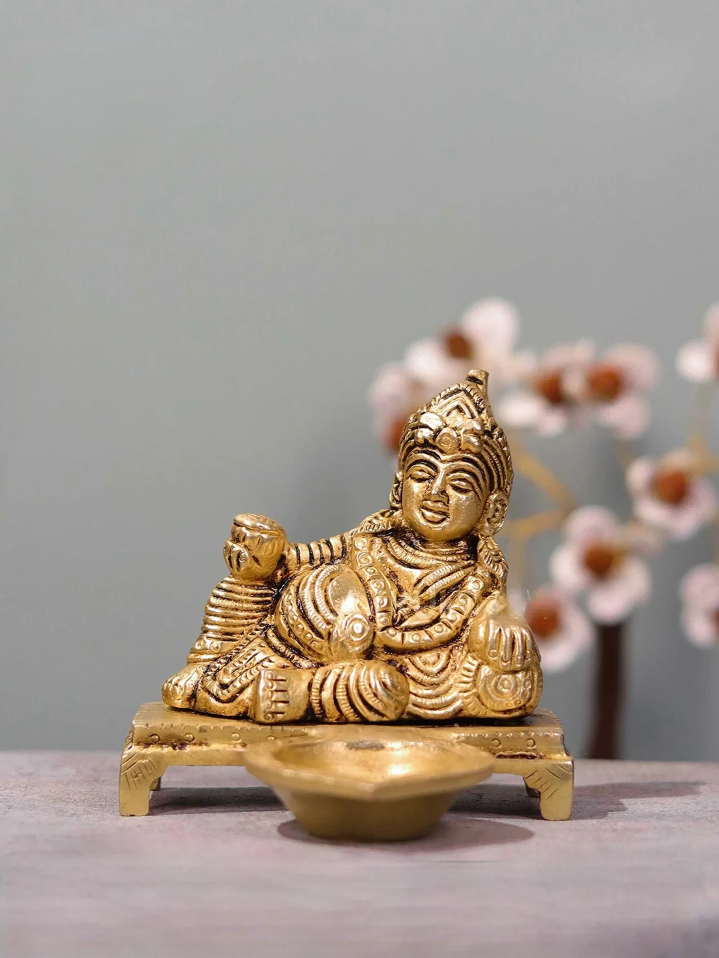 Kubera Vilakku 3″INCH